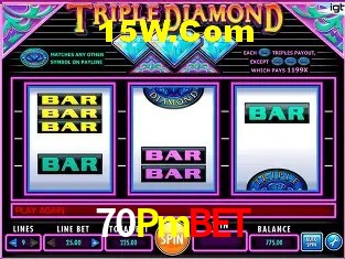 70Pmbet Plataforma - Certificada MGA desde 2015